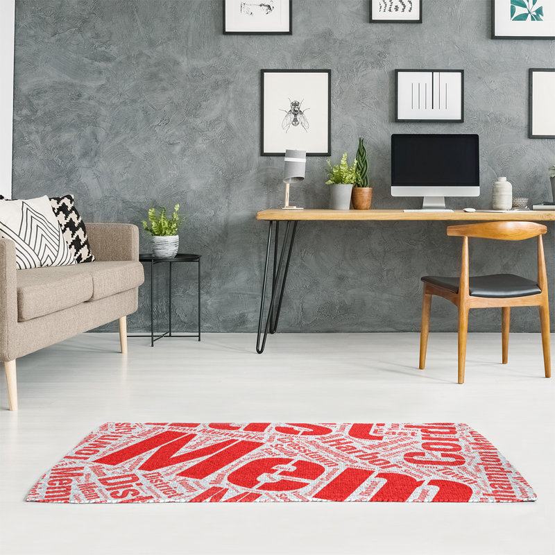 Chenille Indoor Rug, Rectangle 5' x 7'