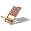 Chaise de plage inclinable Krol