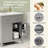 Double Sink Bathroom Vanity In Modern Gray Finish, With Drawer And Adjustable Shelf - Chic Fixture 60" Ceramic Sinks, Soft Close Feature Sophisticated Element-1355472556