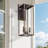 Outdoor Wall Light, 24 Inch Modern Exterior Wall Sconce With Clear Glass, Weather Resistant Outside Lights For House,Front Porch, Patio,Entryway(Antique Bronze)-65702437