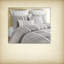 Ensembles de literie en coton doux et gris Modern Comfort