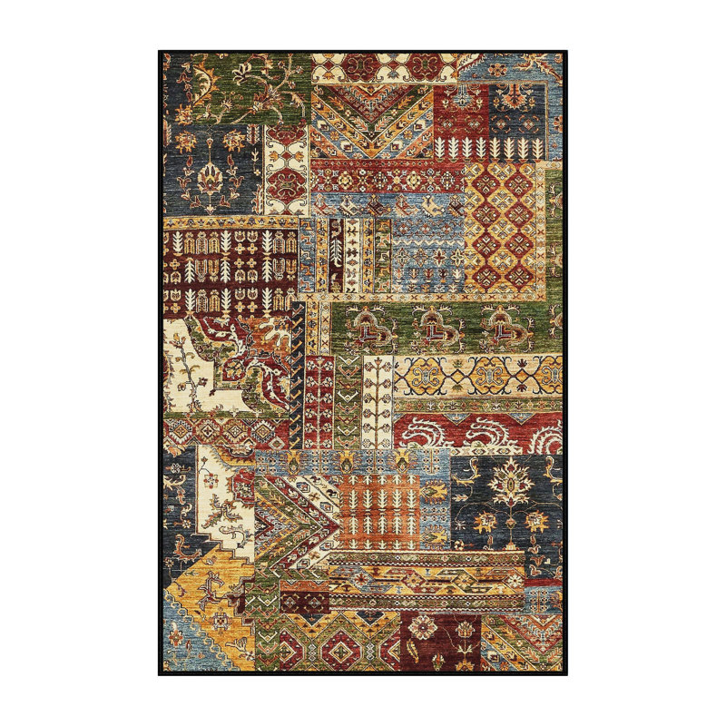Abstract Indoor Rug, Runner 2' x 5'