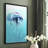 Jelly Fish Framed Print - Solid Wood-1118433197-1118433196