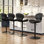 Halima Adjustable Bar Stools