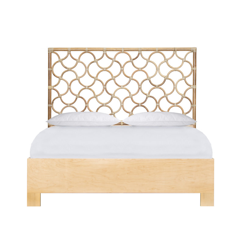 Lit plateforme Mar, Double, Naturel