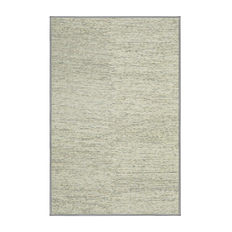 Surface beige contemporaine tapis, Rectangle 5 pi x 7 pi