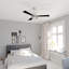 Ventilateur de plafond intérieur en nickel brossé 52 po Fitchett