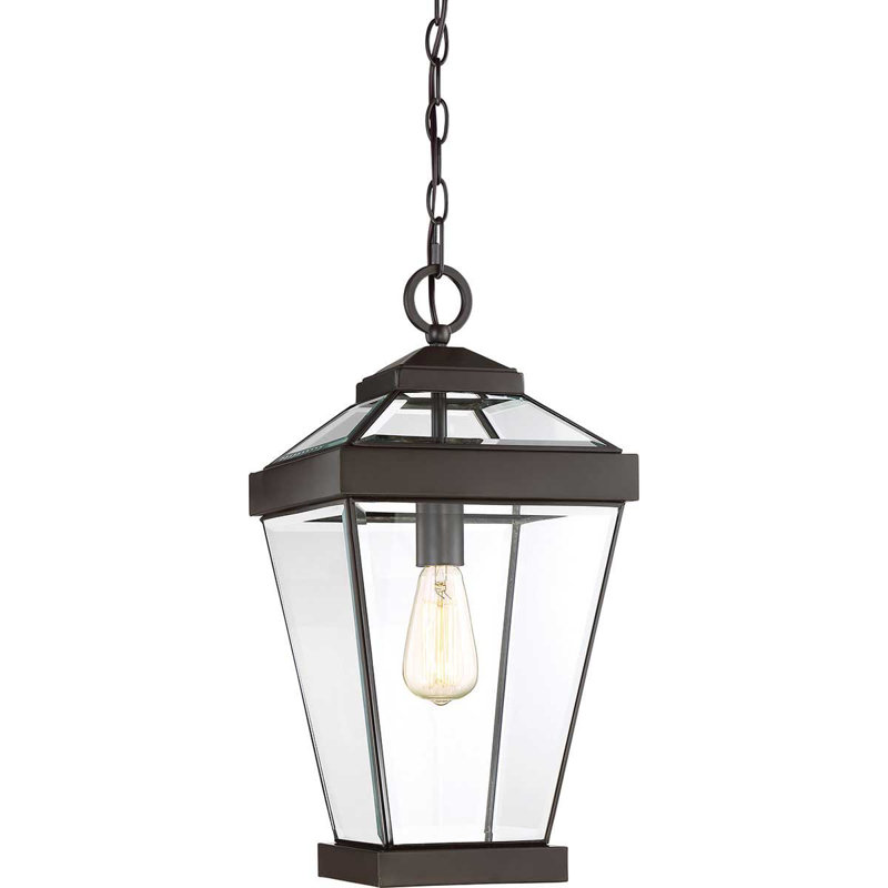 Guilbert Outdoor Hanging Lantern, 51.4cm H x 25.4cm W