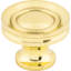 Button Faced 1 1/4" Diameter Round Knob-19156553