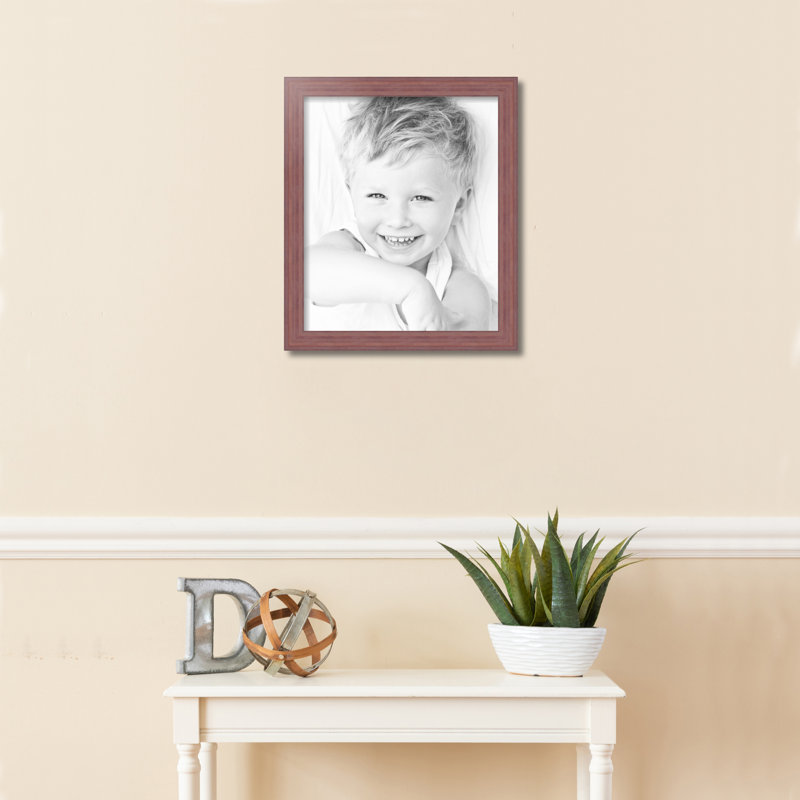 Pink Wood Picture Frame, 15" x 18"