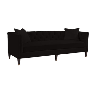 Wright 96" Tuxedo Arm Sofa with Reversible Cushions