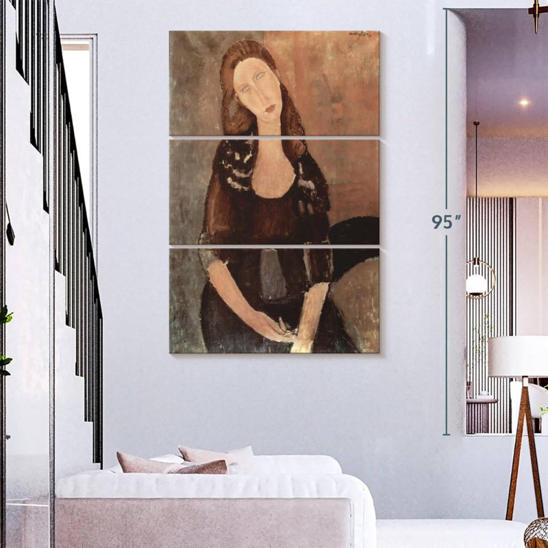 Leisha, portrait de Jeann Hebuterne, H 74 po x l 48 po