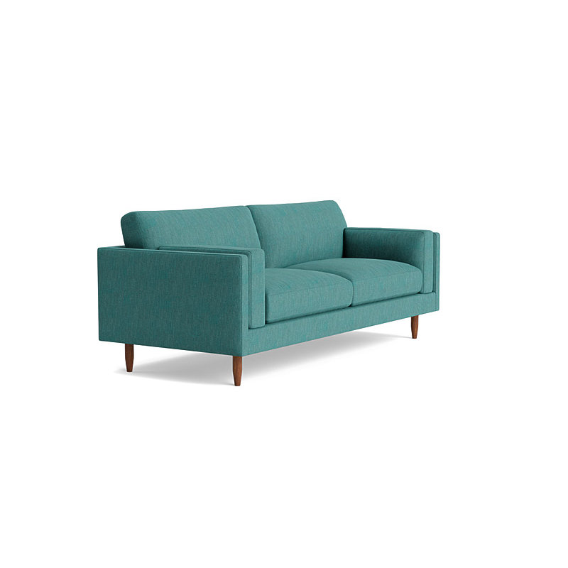 Skinny Fat Sofa ("85"), Performance Weave - Spruce