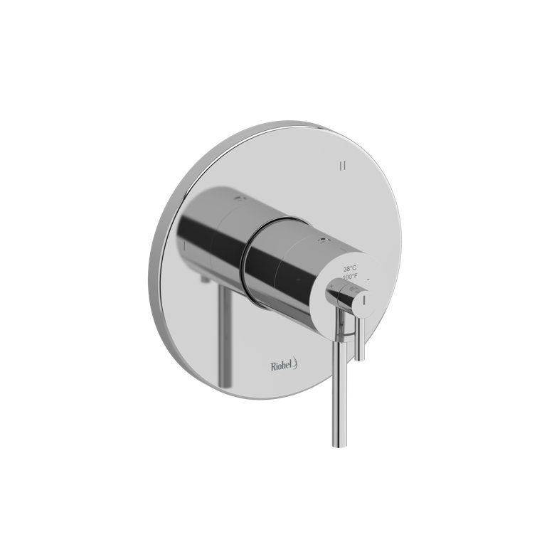 GS 1/2" Therm & Pressure Balance Trim With 5 Functions