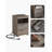 Nightstand with Charging Station,End Table with 2 Drawers,Wooden End Table with Drawer and Opening Shelf-333631726
