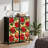 4 Drawer Dresser for Bedroom, Narrow Chest of Drawers, Wooden Top and Study Iron Frame 18"x37.5"-(WxH)