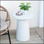Table d'appoint MGO Terrazzo fabriquée à la main de 24 pouces, durable et élégante pour une utilisation intérieure et extérieure