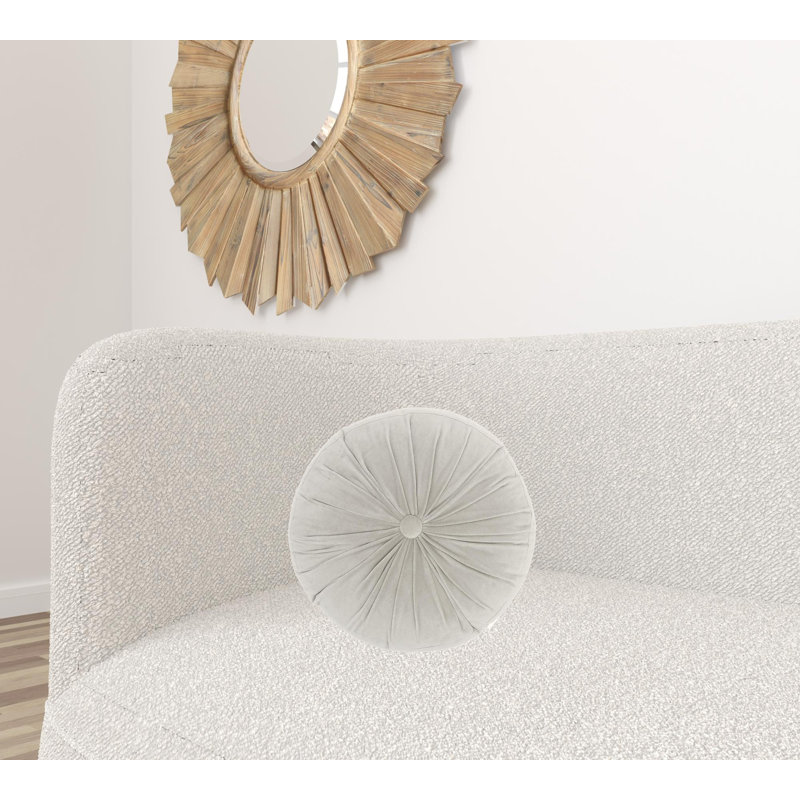Coussin Rosemead, Gris clair