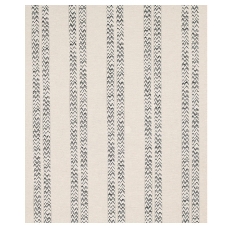 Kudu Stripe Wallpaper, Black