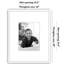  Cadre photo 22 x 28 - Utiliser comme cadre 12 x 16 avec passe-partout ou cadre 22 x 28 sans passe-partout - Cadre photo fin avec plexiglas poli - Blanc-1657676151-1657676155
