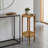 Sylvan Handcrafted Solid Wood Tiered End Table