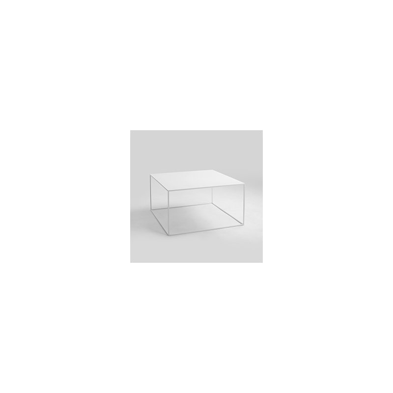Priya Frame Coffee Table, White