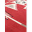 Canvello Reversible Wool Red Area Rug- 9' X 11'10''