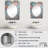 Marble Elegance I - Abstract Marble Big Wall Mirror-101925831