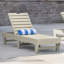 Chaise longue simple inclinable Annette-1954795826