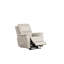 Fauteuil relevable de style contemporain avec accoudoirs en forme de selle et port USB