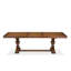 Cet ensemble de salle à manger moderne 5 pièces comprend une table de cuisine rectangulaire et 4 chaises de salle à manger en similicuir beige clair au fini noyer antique-1141619470-1170215504-1170215506