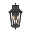 Minka Lavery Altimeter - 2 Light Outdoor Wall Mount In Sand Coal