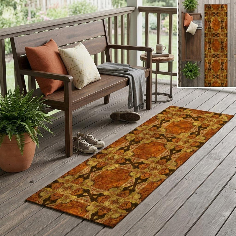 Tapis de couloir intérieur antidérapant 8 pi