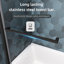 60'' 56'' W x 74'' H Frameless Shower Door with Glass