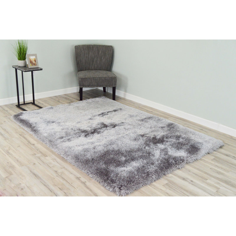 Tapis gris area Levesque, Rectangle 7 pi 9 po x 10 pi 5 po
