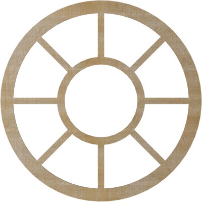 Grace Wood Fretwork Pierced Ceiling Medallion