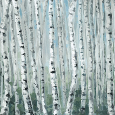 « pelure tree trunks ii », peinture sur toile tendue