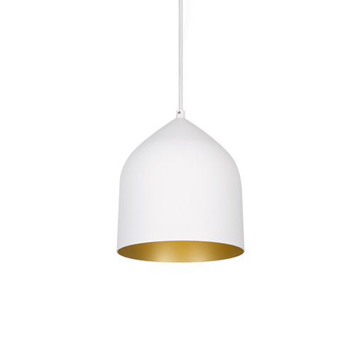 Helena 1 - Light Pendant, White/Gold
