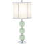 Ensemble de lampes de table 28 po métallique / vert Appleby