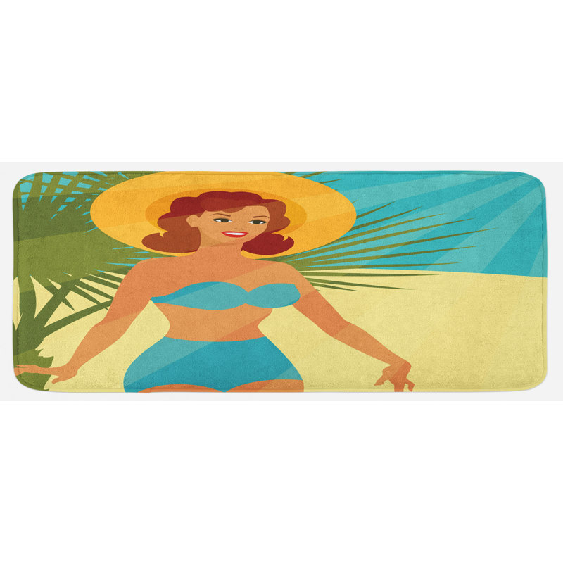 Tapis de cuisine Pin Up Girl
