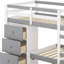 Loft Bunk Bed With Drawers And Ladder-105763507