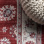 Tapis traditionnel rouge / ivoire Fenske-615855888