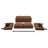 Track Arm Tufted Loveseat