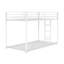 Mobilier de chambre à coucher en métal pour lit simple superposé en métal