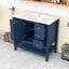 Meuble-lavabo sur pied simple 36 po avec plateau Kuerten