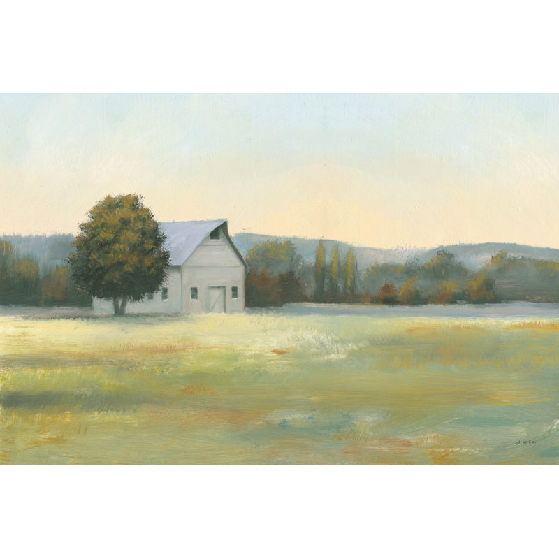 Morning Meadows II by James Wiens - Painting Print, Wrapped Canvas, 51cm H x 76cm W
