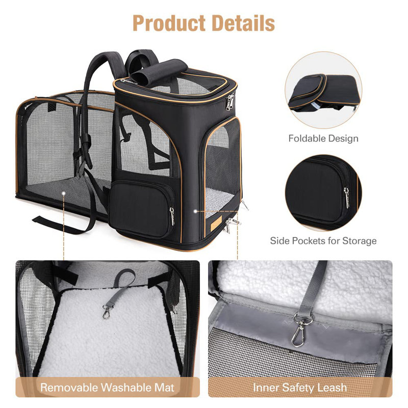 Pet Carrier, Black
