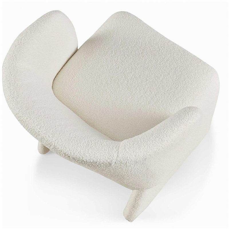 Chaise d'appoint Modern, Off White