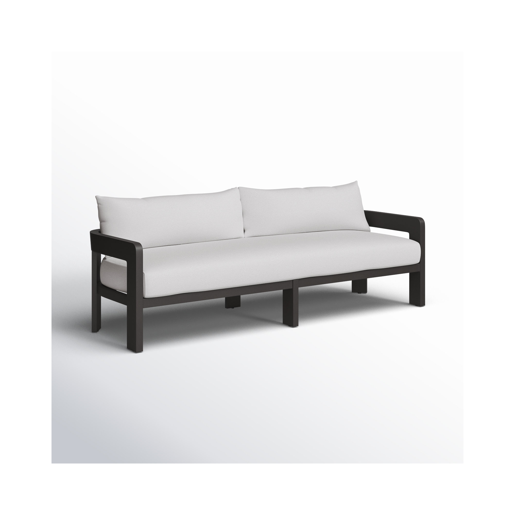 Victorine Outdoor Metal Sofa-96"-Alessi, Alessi