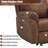 Faux Leather Heated Massage Chair-1501465445